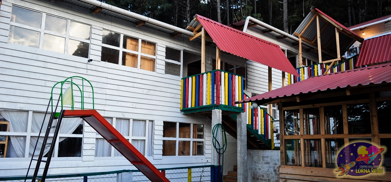 Vista interior de nuestro centro educativo en San Cristóbal de las casas, Chiapas